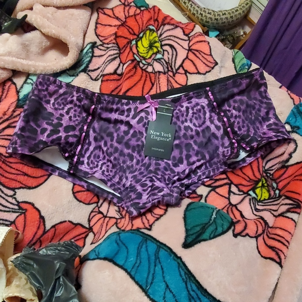 Purple panties brand new never been worn